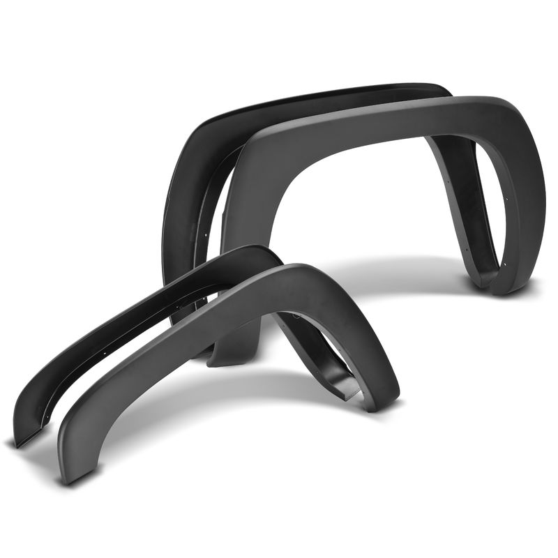 4x Front & Rear Factory Style Fender Flare for Chevy Silverado GMC Yukon 99-06