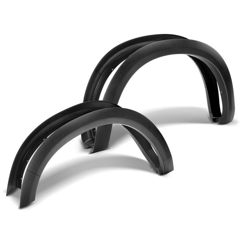 4x Front & Rear Factory Style Fender Flare for Dodge Ram 1500 2500 3500 09-18