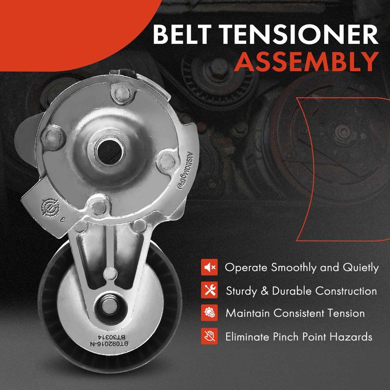 Belt Tensioner for BMW E46 E60 E86 E88 E89 E90 E91 323i 330i 530i X3 X5 Z4 3.0L