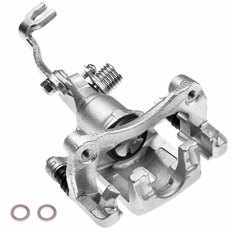 Rear Driver Brake Caliper with Bracket for Nissan Sentra 02-06 Infiniti G20