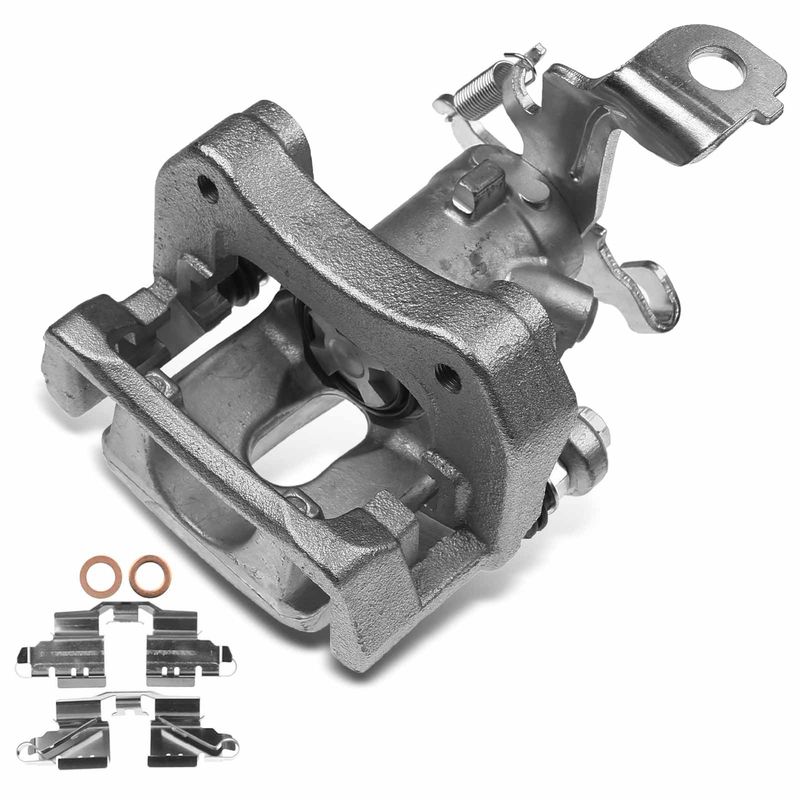 Rear Driver Brake Caliper with Bracket for Toyota Matrix 2009-2013 Pontiac Vibe