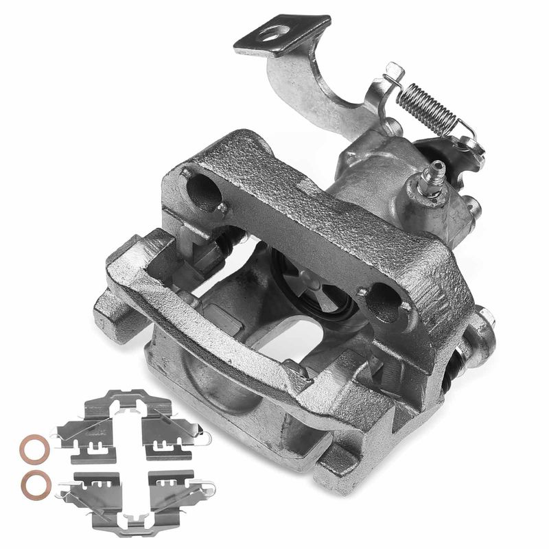 Rear Driver Brake Caliper with Bracket for Toyota Yaris 2012-2018 SE Model