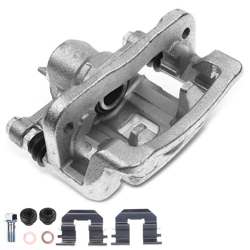 Rear Driver Brake Caliper with Bracket for Kia Soul 2010-2013 1.6L 2.0L