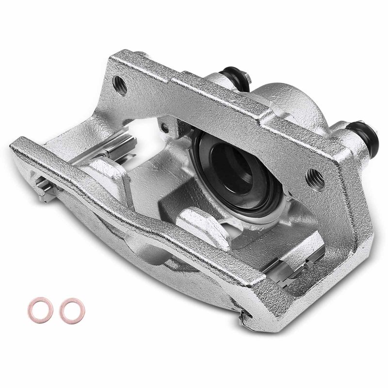 Rear Driver Brake Caliper with Bracket for Dodge Durango Ram 1500 Van 2003