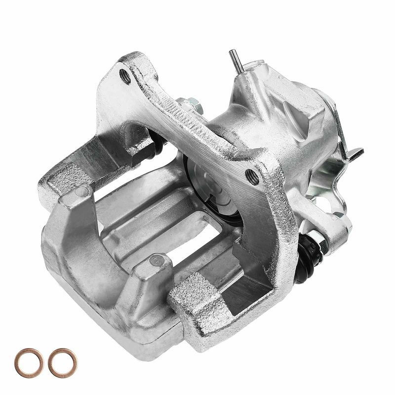 Rear Driver Brake Caliper with Bracket for Audi Allroad Quattro 2003-2005 4.2L