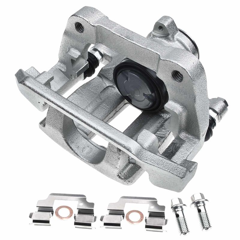 Rear Driver Brake Caliper with Bracket for Volvo XC60 S60 XC70 S80 V60 V70 V8