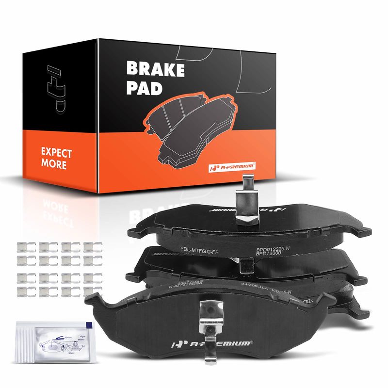 4pcs Front Driver & Passenger Ceramic Brake Pads  for Chrysler 300M Concorde Dodge Intrepid Neon Plymouth
