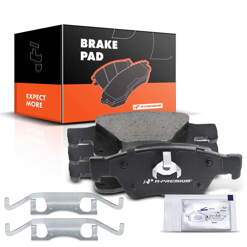 4pcs Rear Driver & Passenger Ceramic Brake Pads  for Dodge Durango Jeep Grand Cherokee 2011- 2020