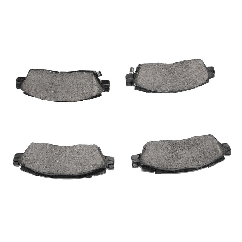 4pcs Rear Driver & Passenger Ceramic Brake Pads with Sensor for Chevrolet Traverse GMC Envoy Buick Rainier Saab Olds