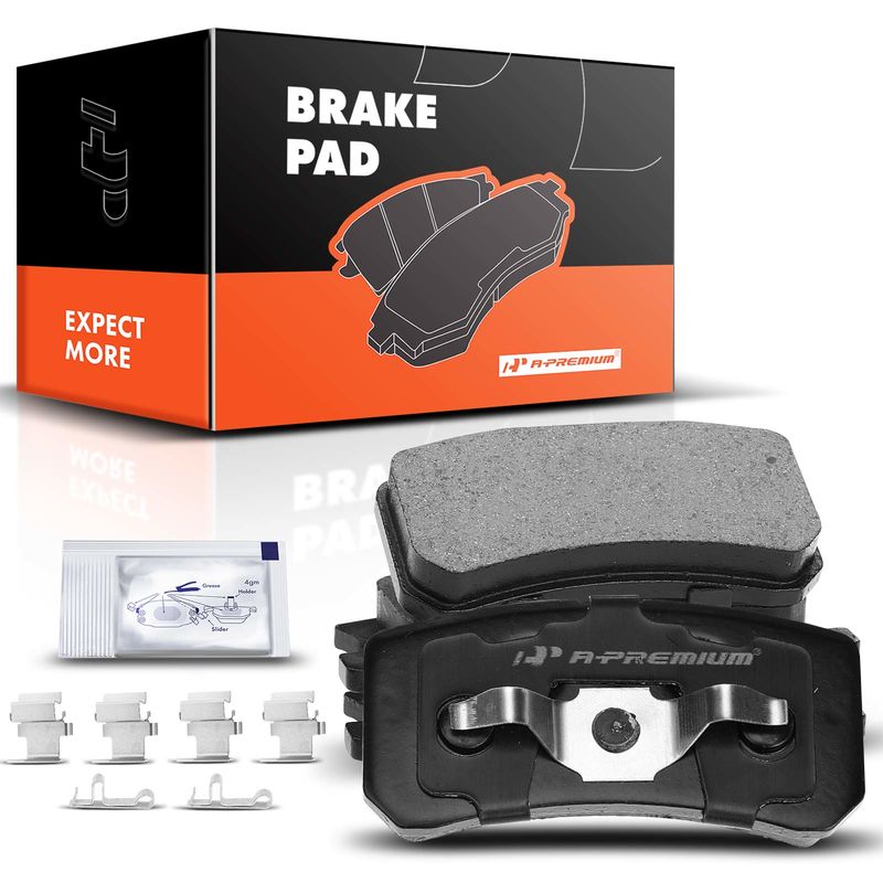 4pcs Rear Driver & Passenger Ceramic Brake Pads  for Chrysler 200 Jeep Patriot Compass Dodge Mitsubishi