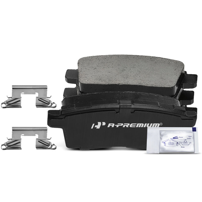 4pcs Rear Driver & Passenger Ceramic Brake Pads  for Ford Edge 07-10 Lincoln MKX 07-10 Mazda CX-7 07-12