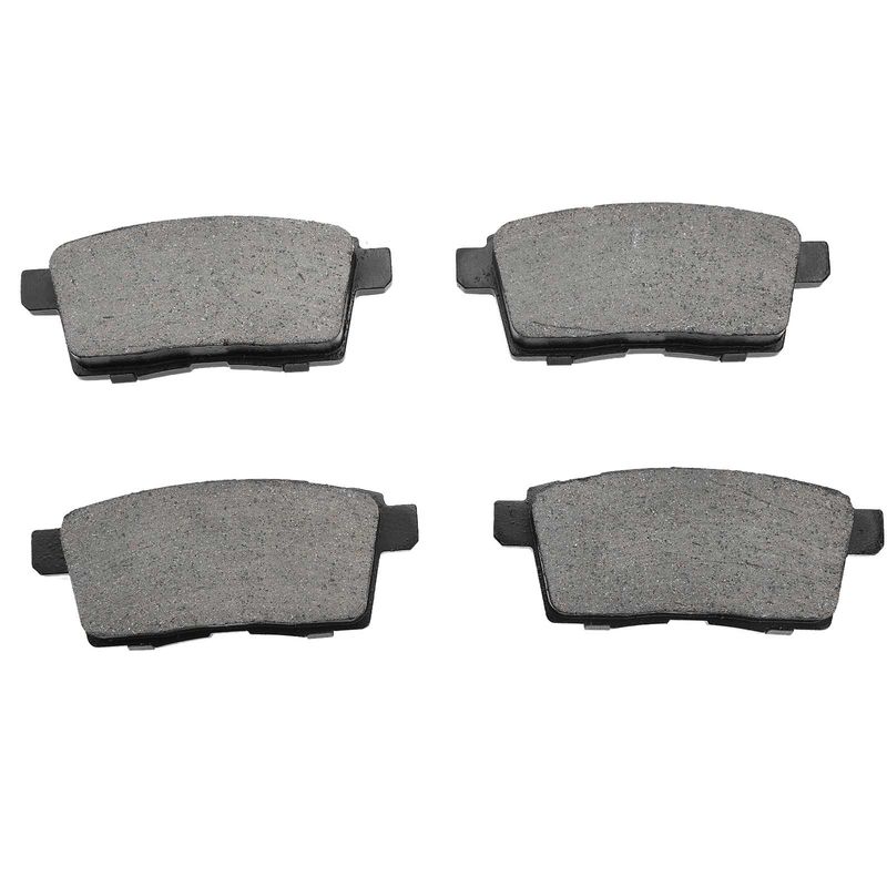 4pcs Rear Driver & Passenger Ceramic Brake Pads  for Ford Edge 07-10 Lincoln MKX 07-10 Mazda CX-7 07-12