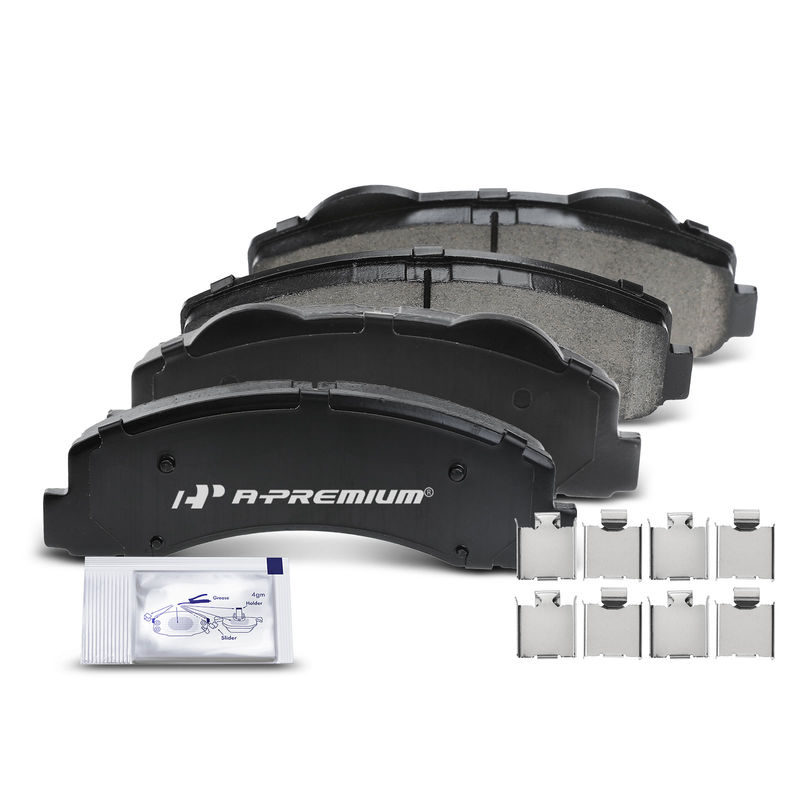 4pcs Front Driver & Passenger Ceramic Brake Pads  for Ford F-150 10-20 Expedition Lincoln Navigator 10-21