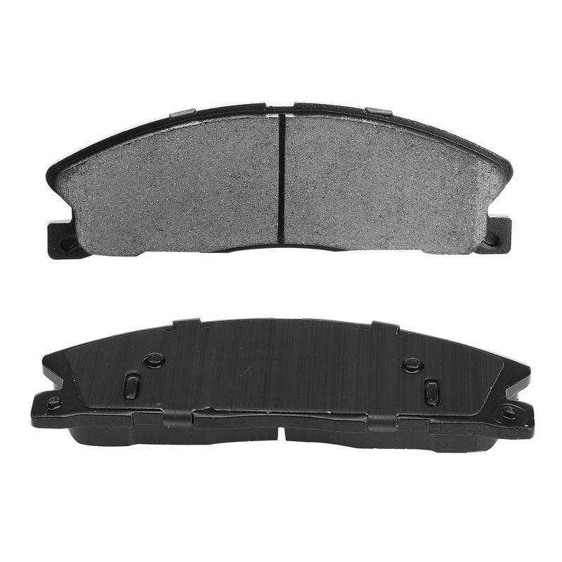 4pcs Front Driver & Passenger Ceramic Brake Pads with Sensor for Ford Explorer Flex Taurus 2013-2019 Lincoln MKS MKT