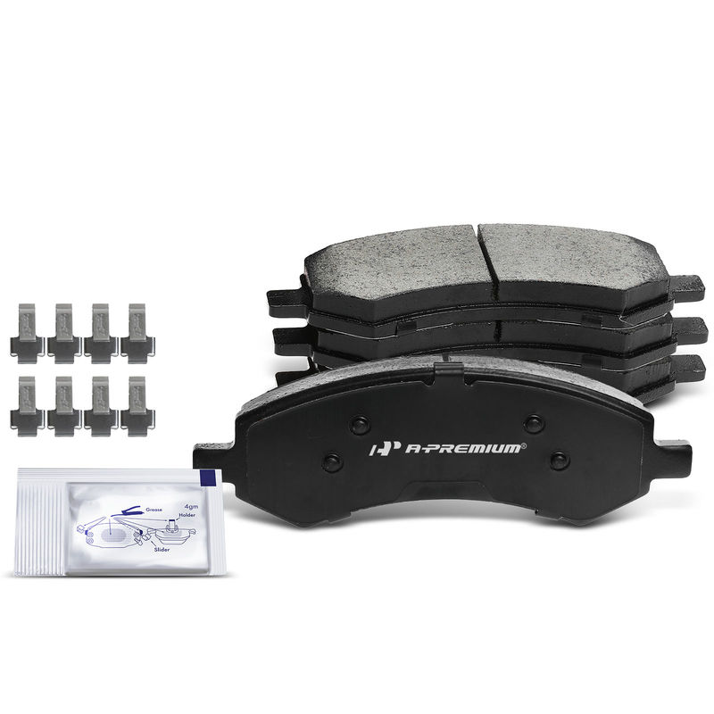 4pcs Front Driver & Passenger Ceramic Brake Pads  for Dodge Ram 1500 06-10 Chrysler Ram Dakota Mitsubishi