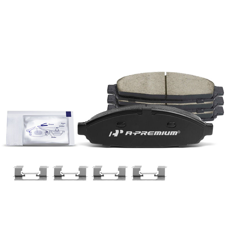 4pcs Front Driver & Passenger Ceramic Brake Pads  for Ford Crown Victoria Lincoln Town Car 03-11 Mercury