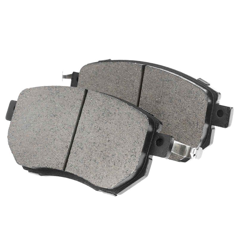 4pcs Front Driver & Passenger Ceramic Brake Pads with Sensor for Infiniti FX35 FX45 Nissan Altima Maxima Murano