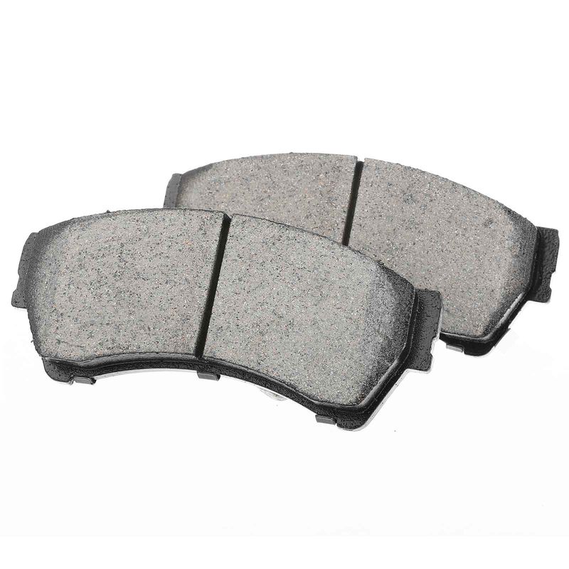 4pcs Front Driver & Passenger Ceramic Brake Pads with Sensor for Mazda 6 Ford Fusion 06-12 Lincoln MKZ Mercury Milan