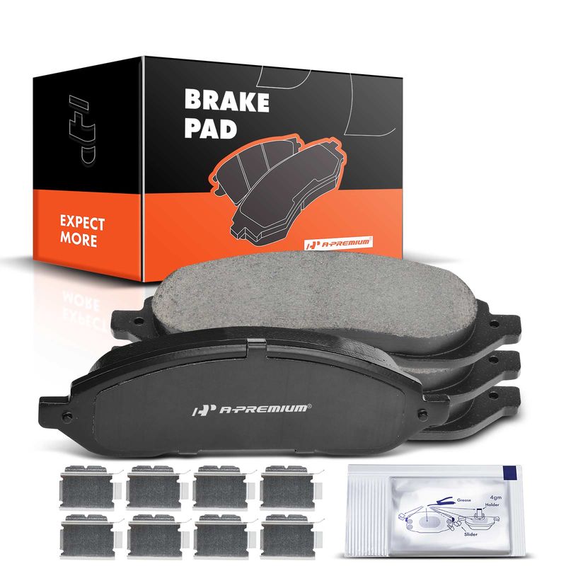 4pcs Front Driver & Passenger Ceramic Brake Pads  for Ford Freestar Mercury Monterey 2004-2007
