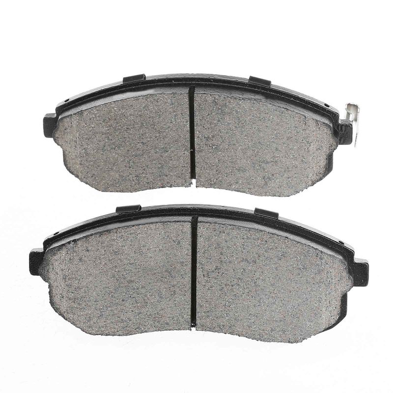 4pcs Front Driver & Passenger Ceramic Brake Pads with Sensor for INFINITI G20 Nissan Altima Juke Versa Suzuki SX4
