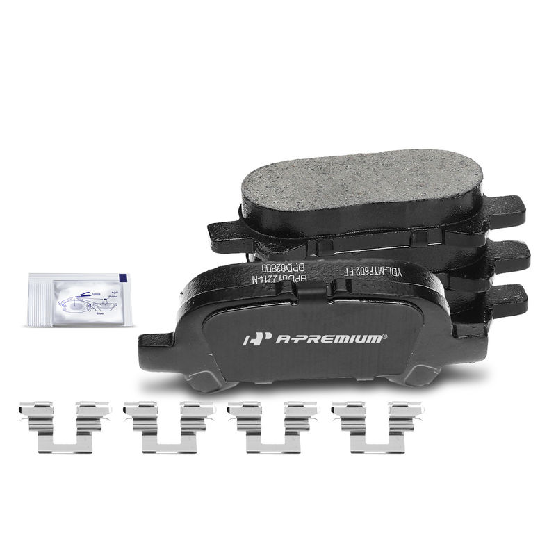 4pcs Rear Driver & Passenger Ceramic Brake Pads  for Toyota Avalon 2000-2007 Solara 1999-2008 Camry 00-06