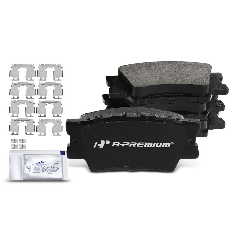 4pcs Rear Driver & Passenger Ceramic Brake Pads  for Toyota Camry 2007-2021 Matrix RAV4 Avalon Lexus Vibe
