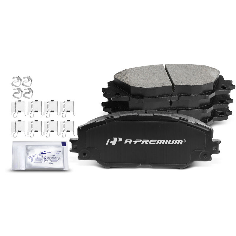 4pcs Front Driver & Passenger Ceramic Brake Pads  for Toyota RAV4 2006-2018 Matrix Pontiac Vibe Scion iM