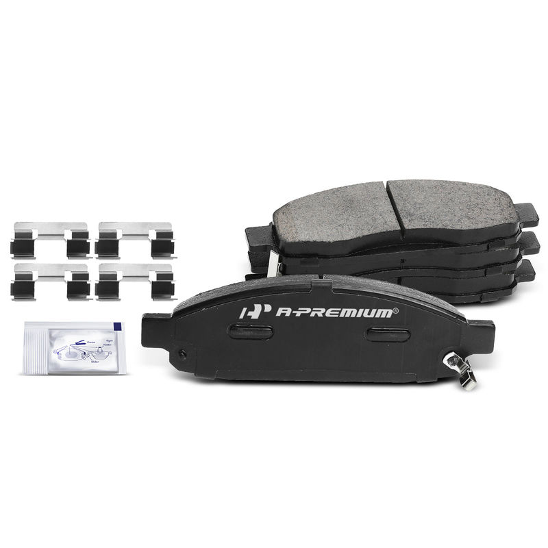 4pcs Front Driver & Passenger Ceramic Brake Pads  for Nissan Titan 2004-2007 Armada INFINITI QX56 V8 5.6L