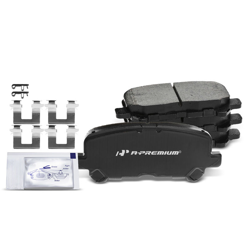 4pcs Rear Driver & Passenger Ceramic Brake Pads  for Acura MDX ZDX Honda Odyssey Pilot 09-15