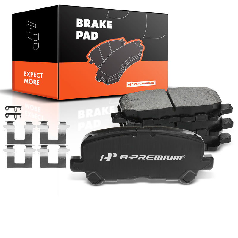 4pcs Rear Driver & Passenger Ceramic Brake Pads  for Acura MDX ZDX Honda Odyssey Pilot 09-15