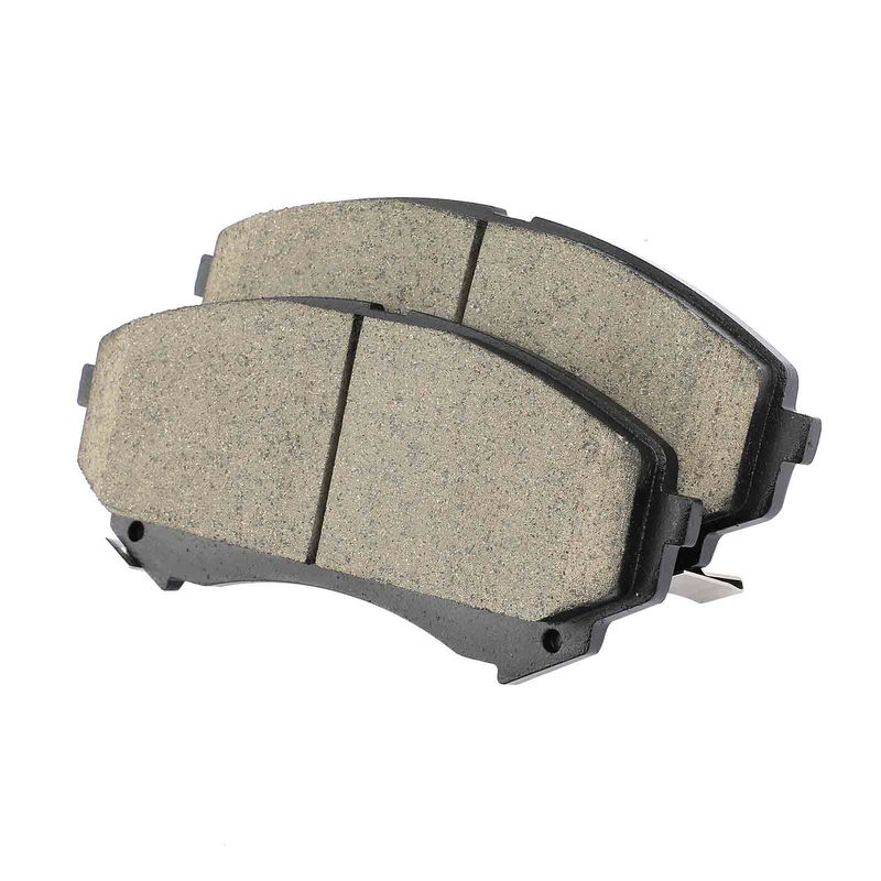 4pcs Front Driver & Passenger Ceramic Brake Pads with Sensor for Cadillac CTS 2008-2014