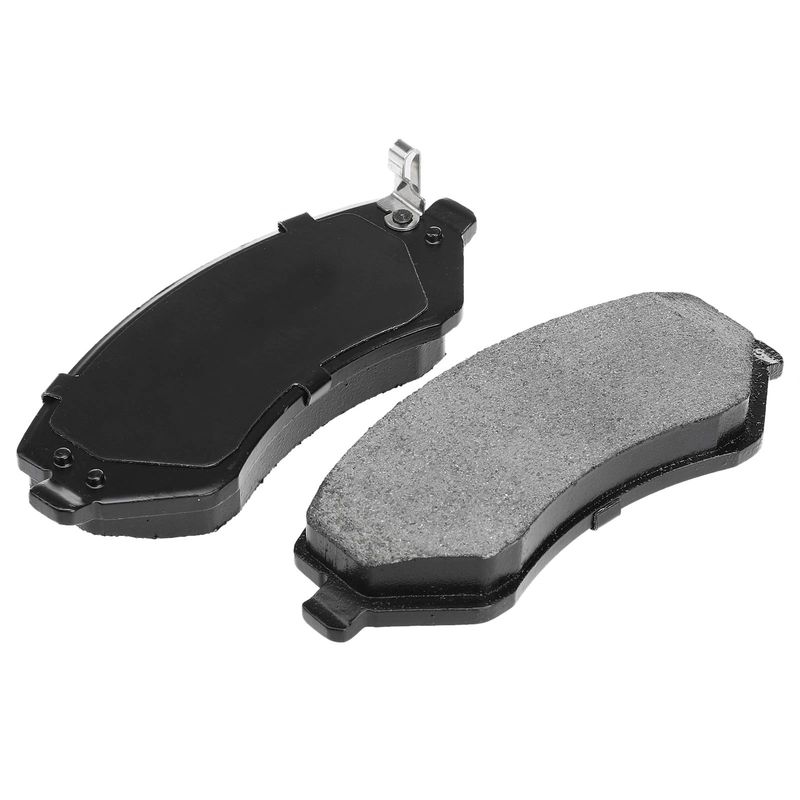 8pcs Front & Rear Ceramic Brake Pads with Sensor for Jeep Liberty 2003 2004 2005 2006 2007 SUV