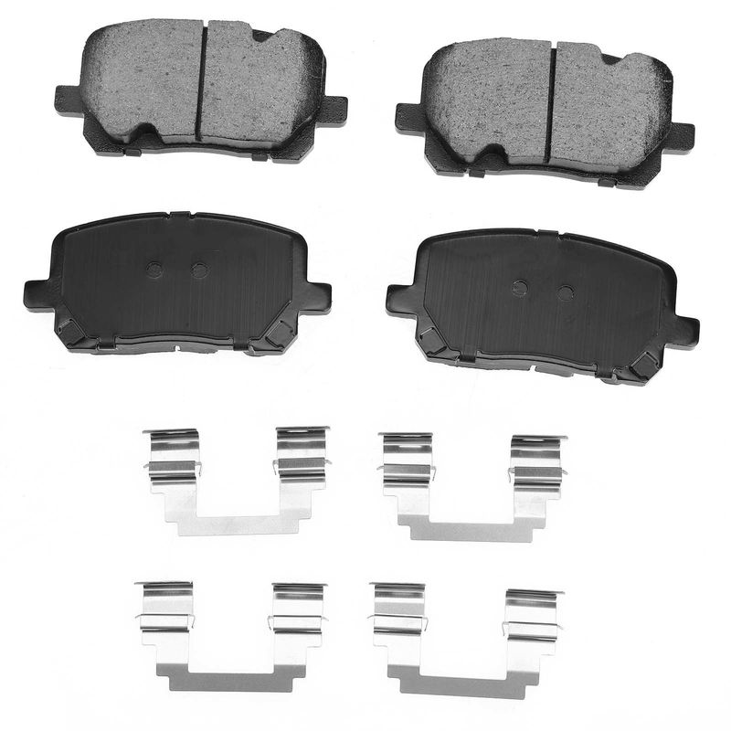 4pcs Front Driver & Passenger Ceramic Brake Pads  for Pontiac Vibe Toyota Corolla 2003-2008 Matrix 1.8L