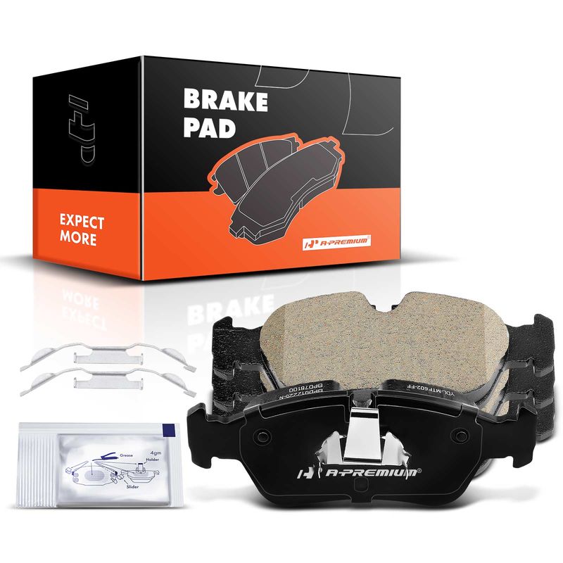4pcs Front Driver & Passenger Ceramic Brake Pads  for BMW 318i 318is 318ti 320i 323i 323is 325i 325xi Z3