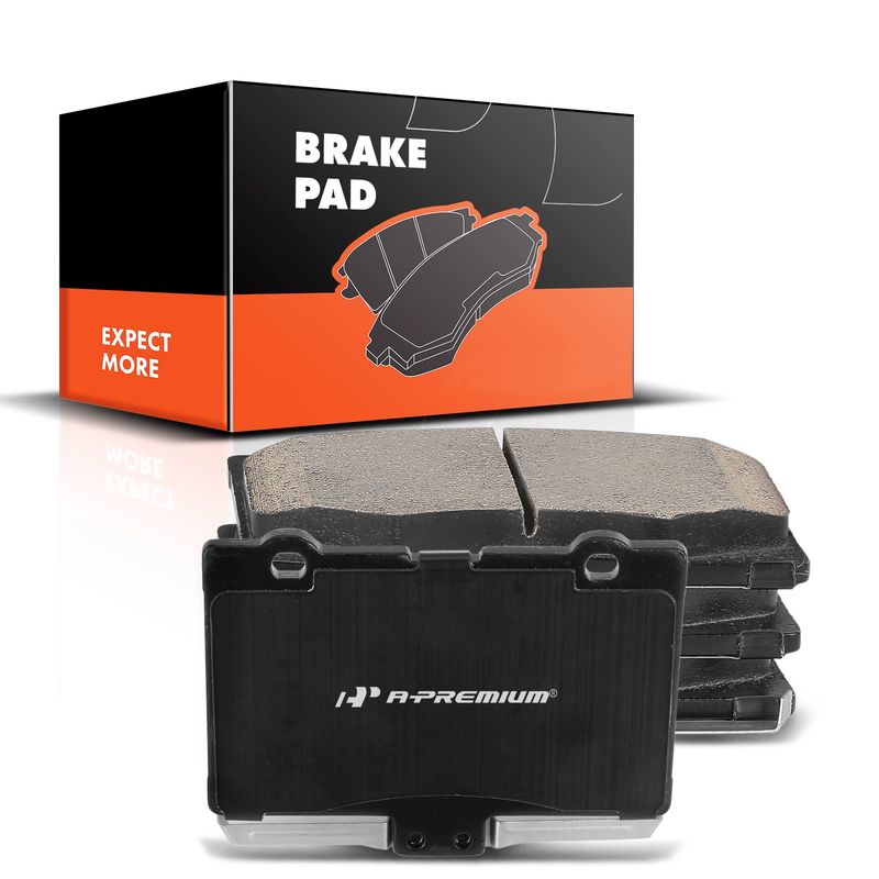 4x Front Ceramic Brake Pads for Acura RL 2005-2012 V6 3.5L V6 3.7L