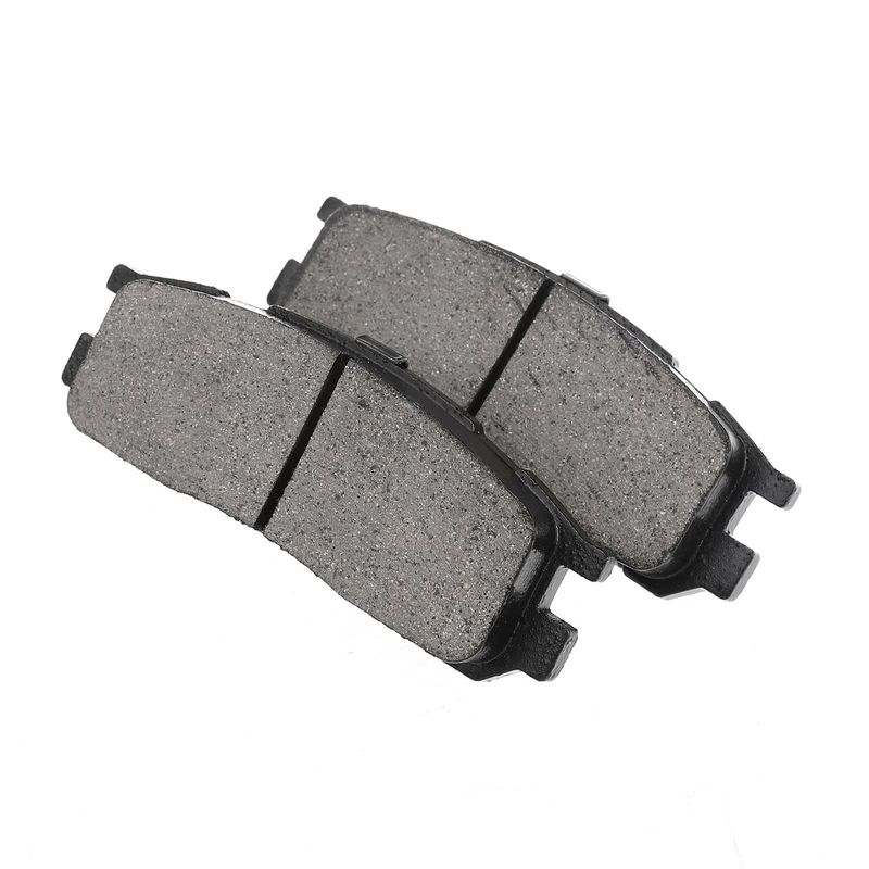 4pcs Rear Driver & Passenger Ceramic Brake Pads with Sensor for Subaru Impreza 1993-1998 Legacy 1990-1999