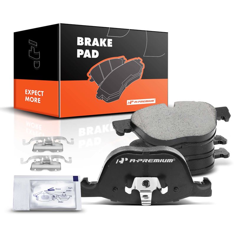 4pcs Front Driver & Passenger Ceramic Brake Pads  for BMW X4 16-18 X5 2007-2018 X6 2008-2019