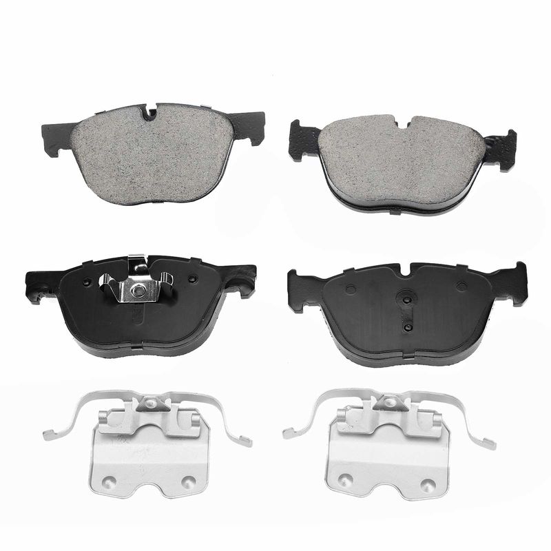 4pcs Front Driver & Passenger Ceramic Brake Pads  for BMW X4 16-18 X5 2007-2018 X6 2008-2019