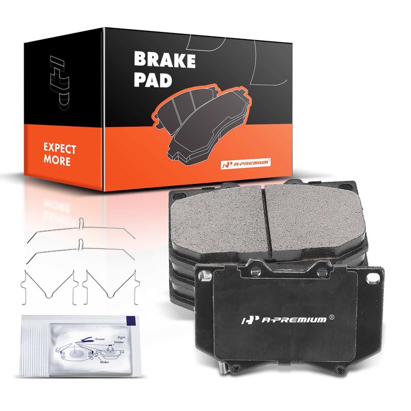 4x Front Ceramic Brake Pads for Toyota Camry 2005-2006 Sienna Tacoma Lexus ES330