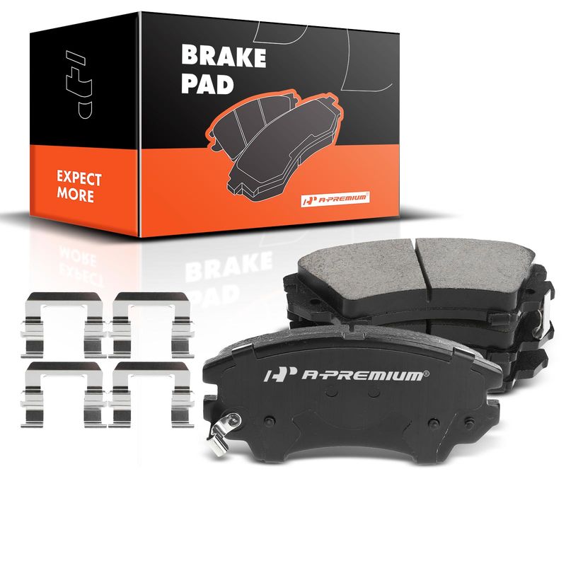 4pcs Front Driver & Passenger Ceramic Brake Pads  for Chevrolet Camaro 10-15 Caprice 11-17 3.6L 6.0L