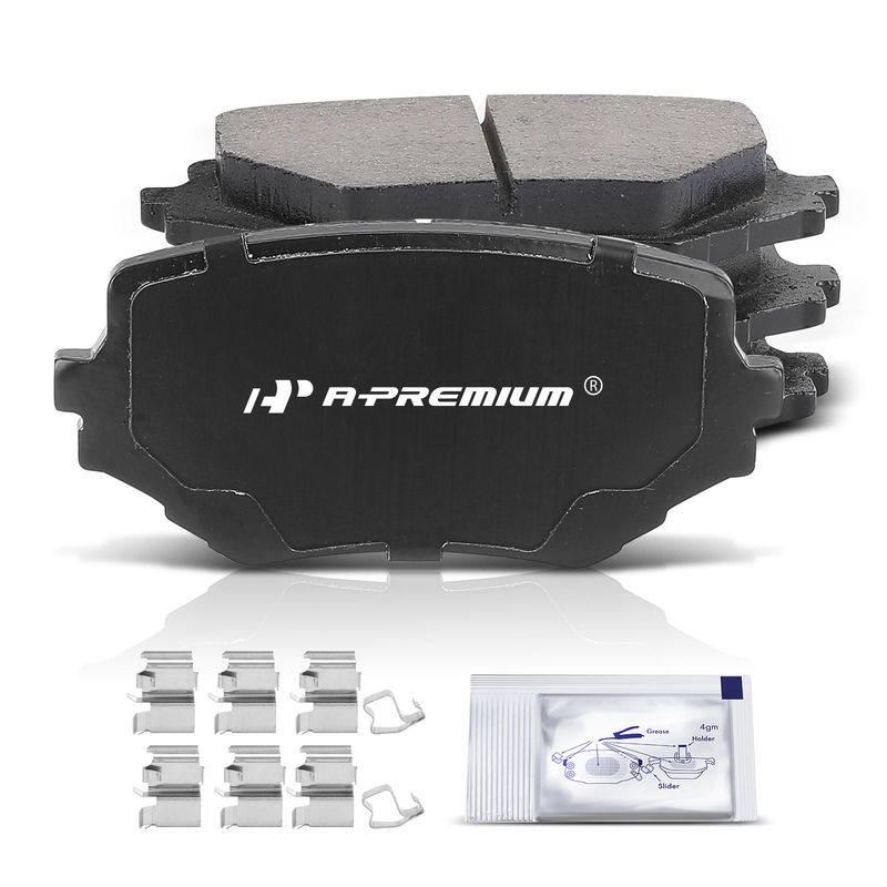4x Front Ceramic Brake Pads for Suzuki Grand Vitara 1999-2005 Sidekick XL-7