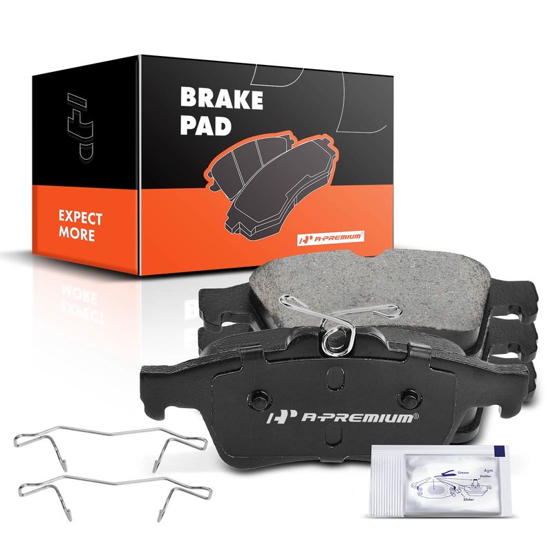 4pcs Rear Driver & Passenger Ceramic Brake Pads  for Chevrolet Cobalt Ford Jaguar Mazda Saab Saturn Volvo