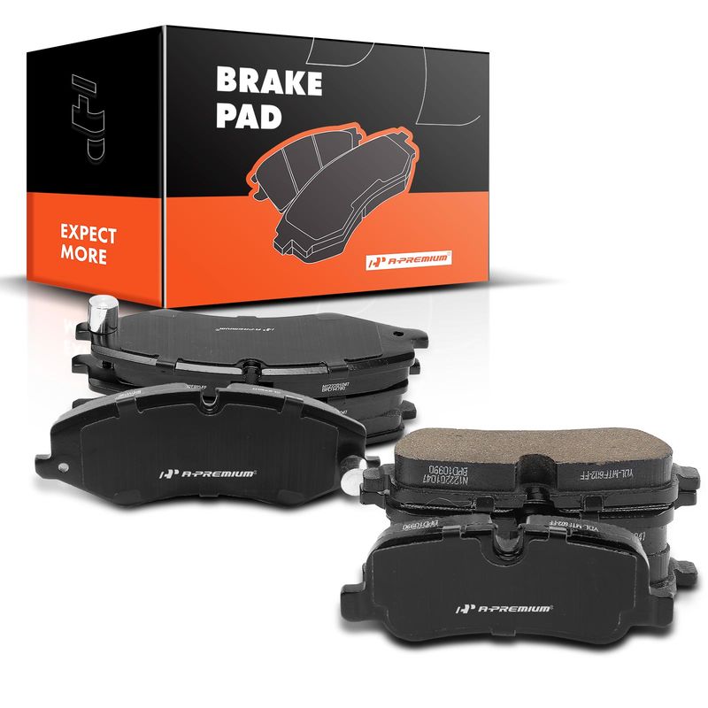 8x Front & Rear Ceramic Brake Pads for Land Rover LR4 2010-2016 Range Rover Sport