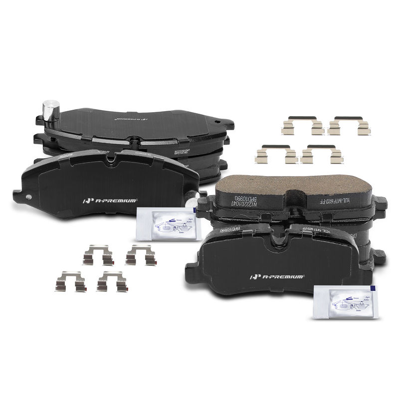 8x Front & Rear Ceramic Brake Pads for Land Rover LR4 2010-2016 Range Rover Sport