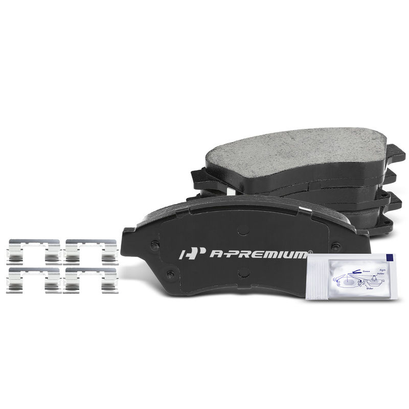 4pcs Front Driver & Passenger Ceramic Brake Pads with Sensor for Chevrolet Cruze 2011-2015 Sonic 12-17 Cruze Limited