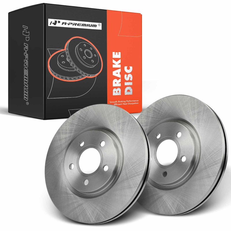 Front Disc Brake Rotors for Chrysler PT Cruiser 2003-2009 Dodge Neon 03-05