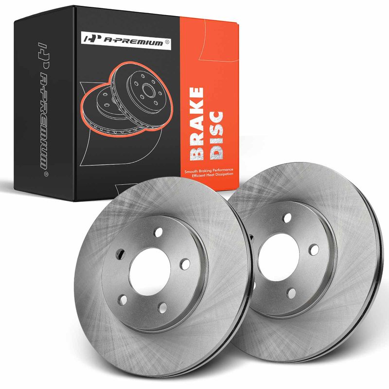 Front Disc Brake Rotors for Chevy Malibu 2004-2008 Pontiac G6 2006-2007