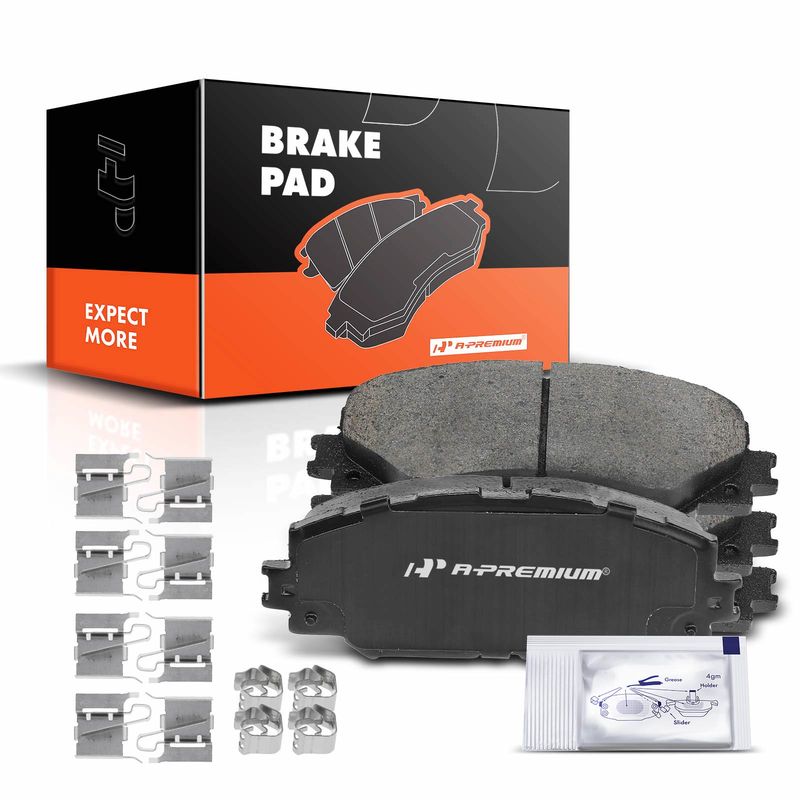 4pcs Front Driver & Passenger Ceramic Brake Pads  for Toyota Corolla Matrix RAV4 Lexus HS250h Scion xB xD
