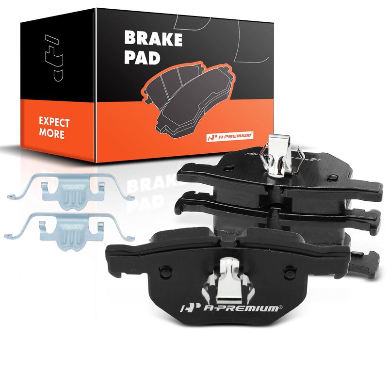 4pcs Rear Driver & Passenger Ceramic Brake Pads  for BMW 525i E60 E61 E70 E71 528i 528i xDrive 530i X5 X6