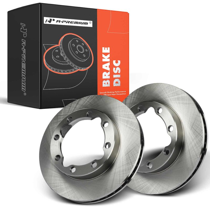 Front Disc Brake Rotors for Chevy GMC K2500 K3500 Tahoe 1988-2000 4WD SRW 8 Lug